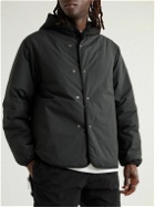nanamica - Reversible Quilted Ripstop and Shell Down Jacket - Black