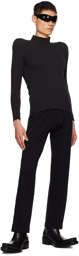 Balenciaga Black Low-Waist Sweatpants