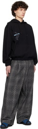 pet-tree-kor Black 'Tool Tray, Vacuum Day' Hoodie