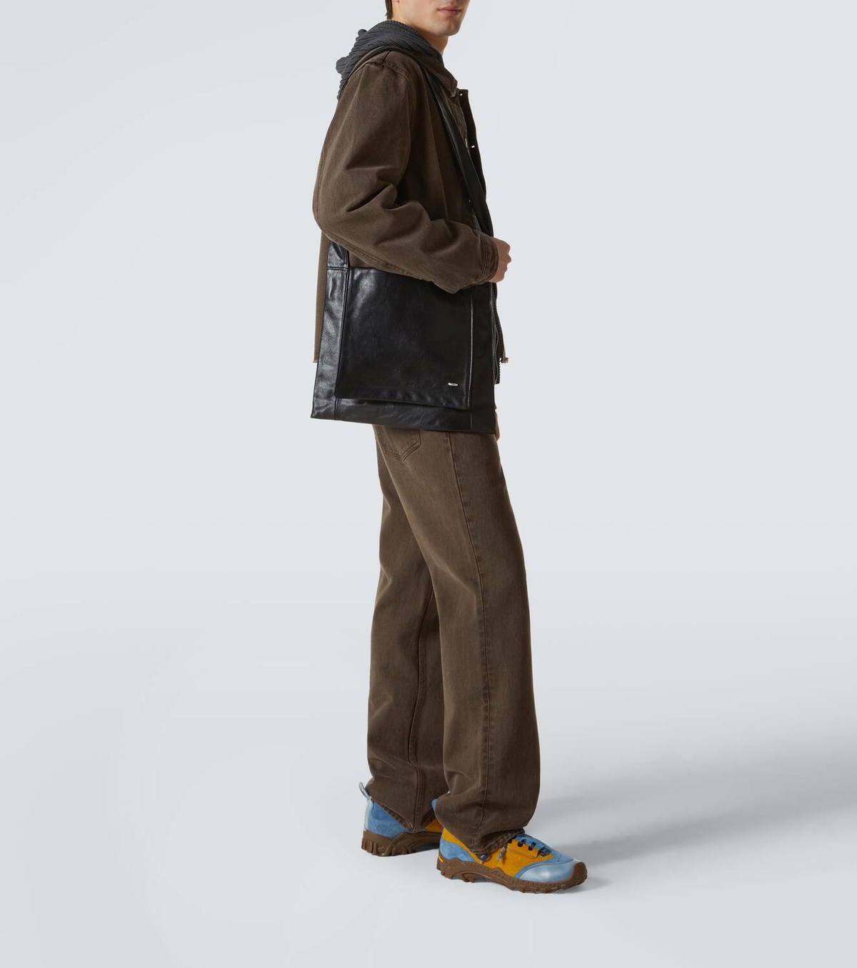 Our Legacy Leather tote bag