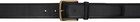 Officine Creative Black Strip 03 Belt