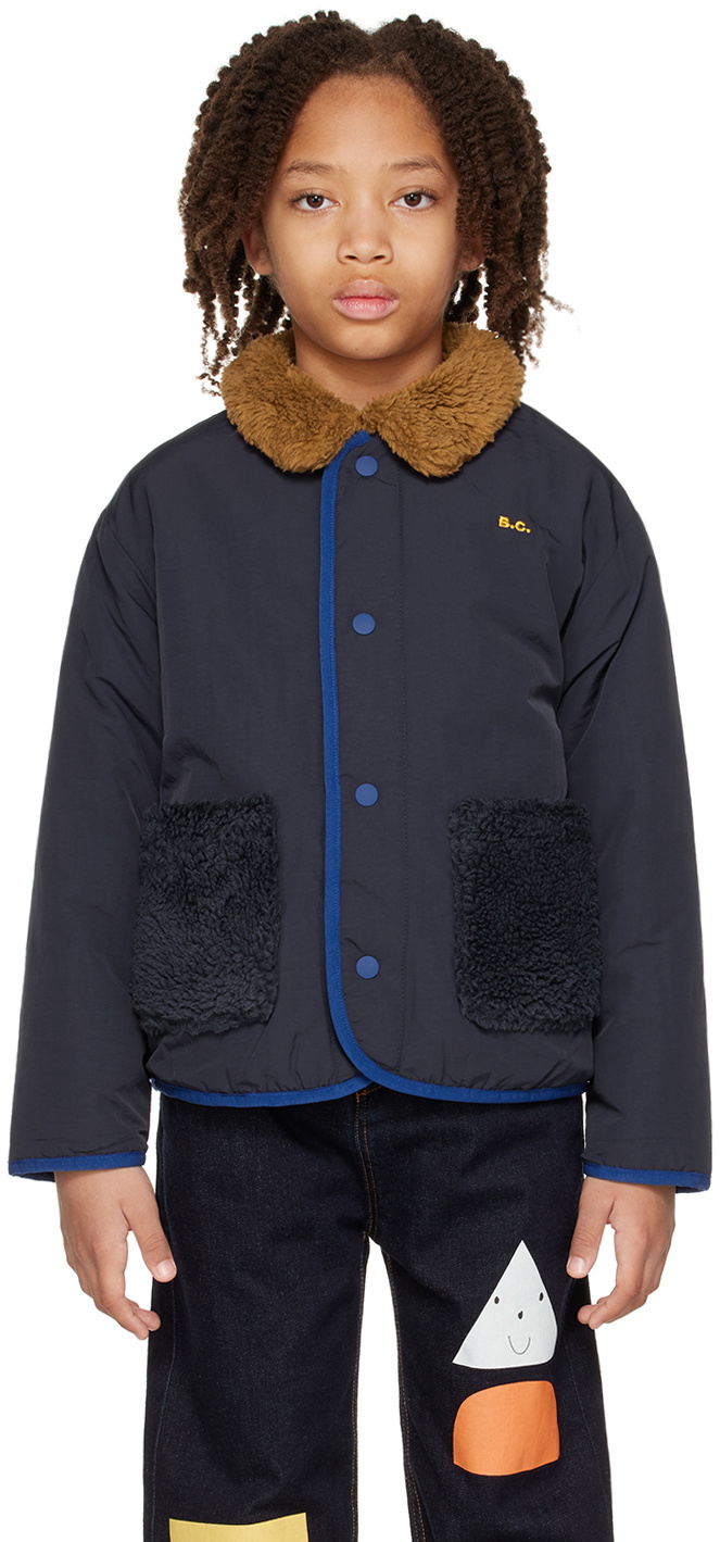 Bobo Choses Kids Navy B.C Reversible Jacket