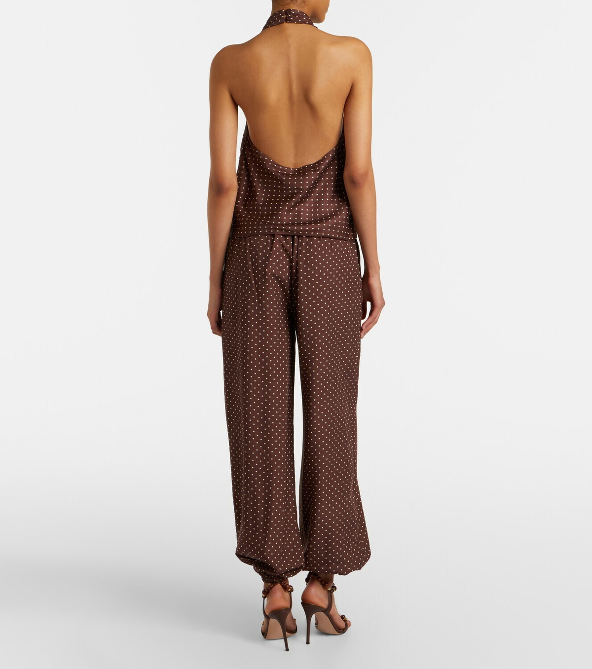Posse Evie polka-dot balloon pants