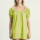 Damson Madder Women's Jayne Mini Dress in Celery