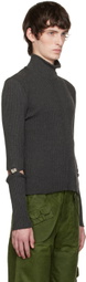 Solitude Studios Gray Detached Turtleneck