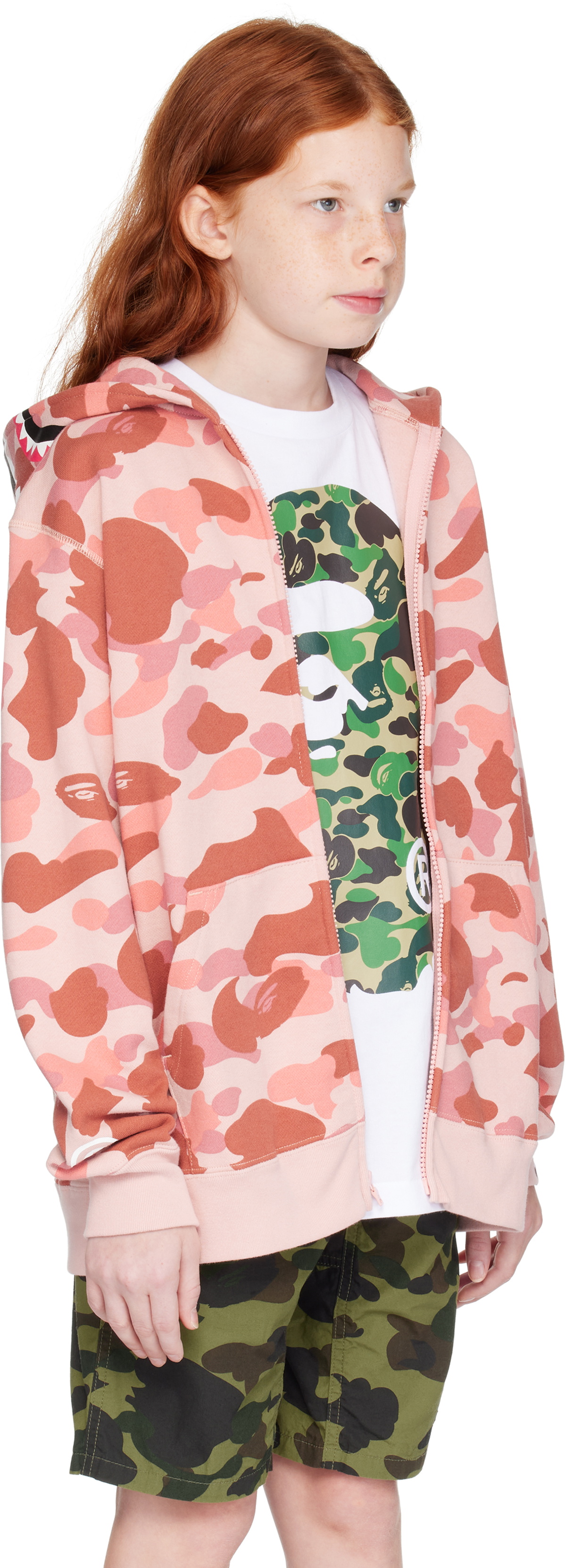 Shark Camo 1st Kids A BAPE Ape Bathing Hoodie Bape | Zip BATHING 