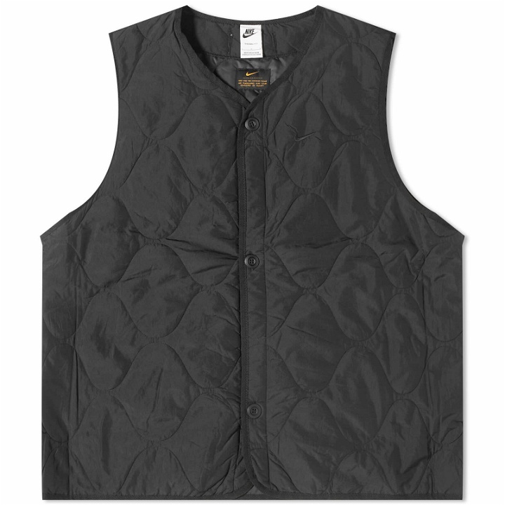 Photo: Nike Men's Life Woven Insulated Military Vest in Black