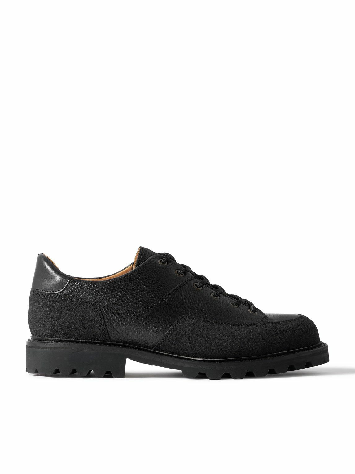 MORJAS - The Hybrid Hiker Full-Grain Leather Boots - Black