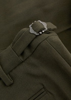 Percival Straight-leg Wool Trousers Green