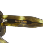 Cubitts x YMC Killy Sunglasses in Seaweed 