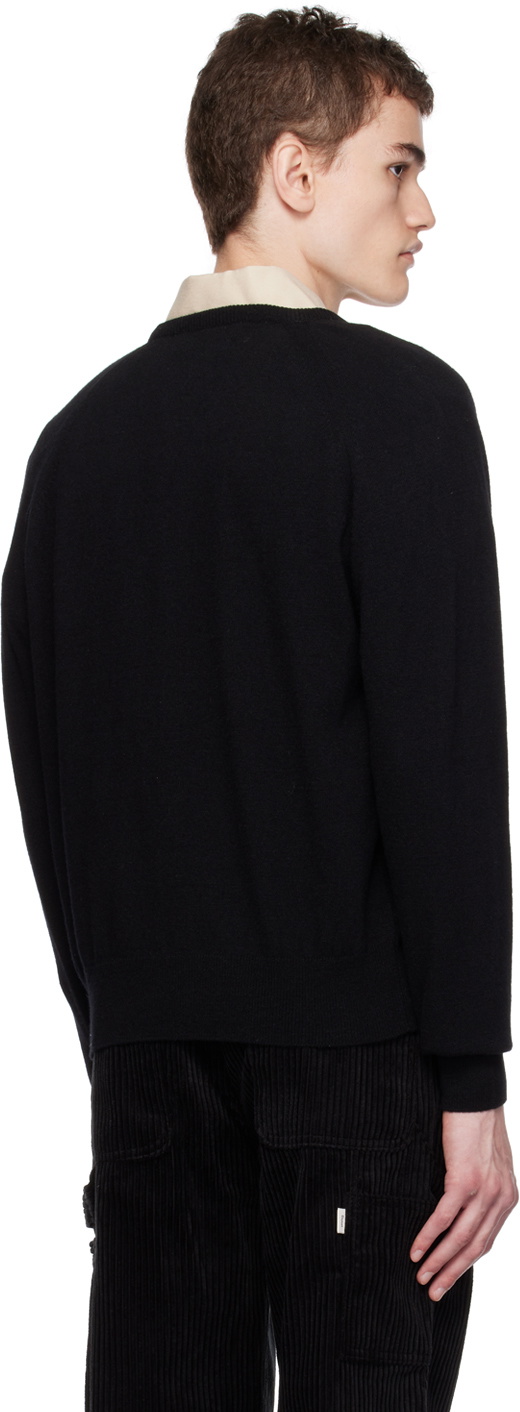 Dunst Black Raglan Sweater