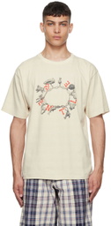 Gentle Fullness Beige Recycled Cotton T-Shirt