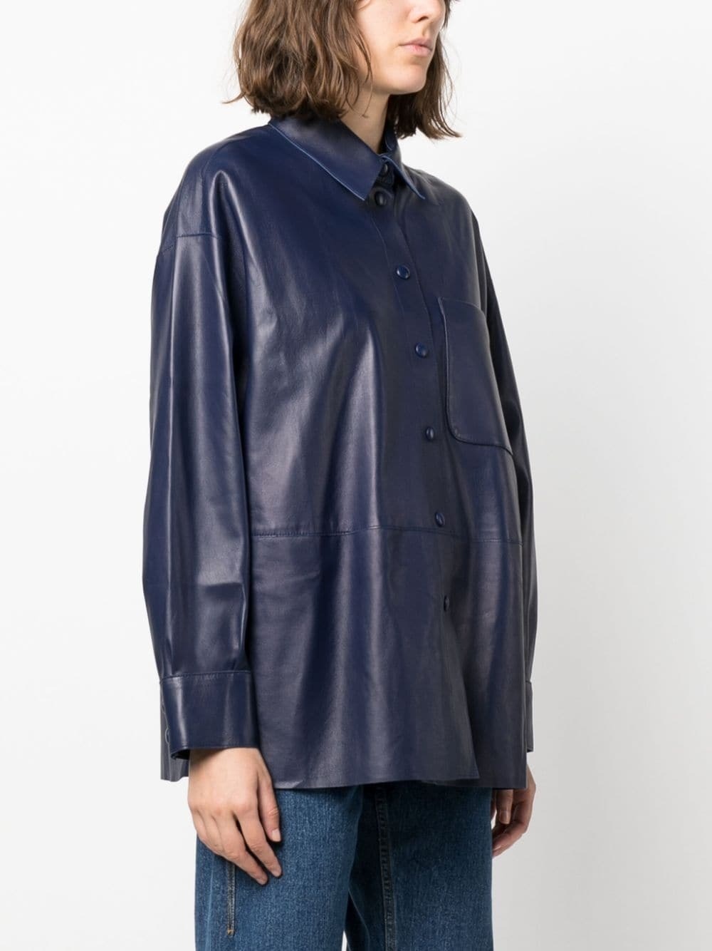 EMPORIO ARMANI - Leather Shirt