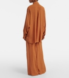 Jade Swim Mika seersucker wide-leg pants
