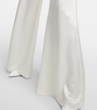 Galvan Bridal Sienna satin jumpsuit