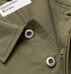 Universal Works - Cotton-Twill Shirt Jacket - Army green