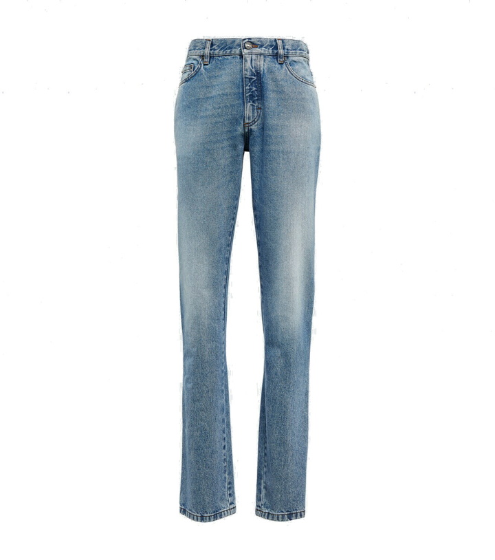 Photo: Zegna Mid-rise straight jeans