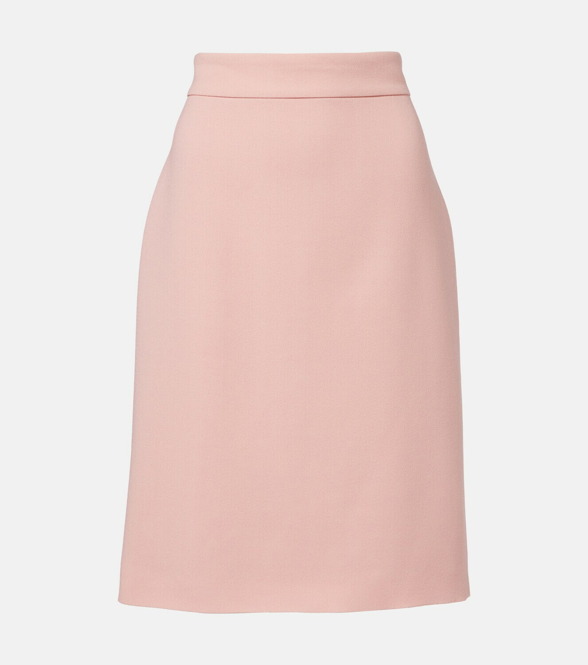 Valentino Virgin wool crêpe midi skirt
