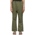 Needles Khaki Herringbone String Fatigue Trousers