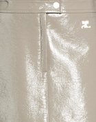 Courrèges Womens Mini skirt Taupe