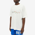 Represent Men's Floral R T-Shirt in White