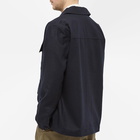 Wood Wood Men's Clive Wool Overshirt in Navy