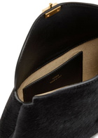 Toteme T-lock Mini Pony Hair Clutch - Black - One Size