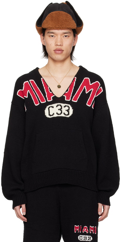 Photo: RICE NINE TEN Black Cut Off Hoodie