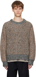 Song for the Mute Brown Oversized Sweater