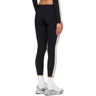 Palm Angels Black Classic Logo Low Track Leggings
