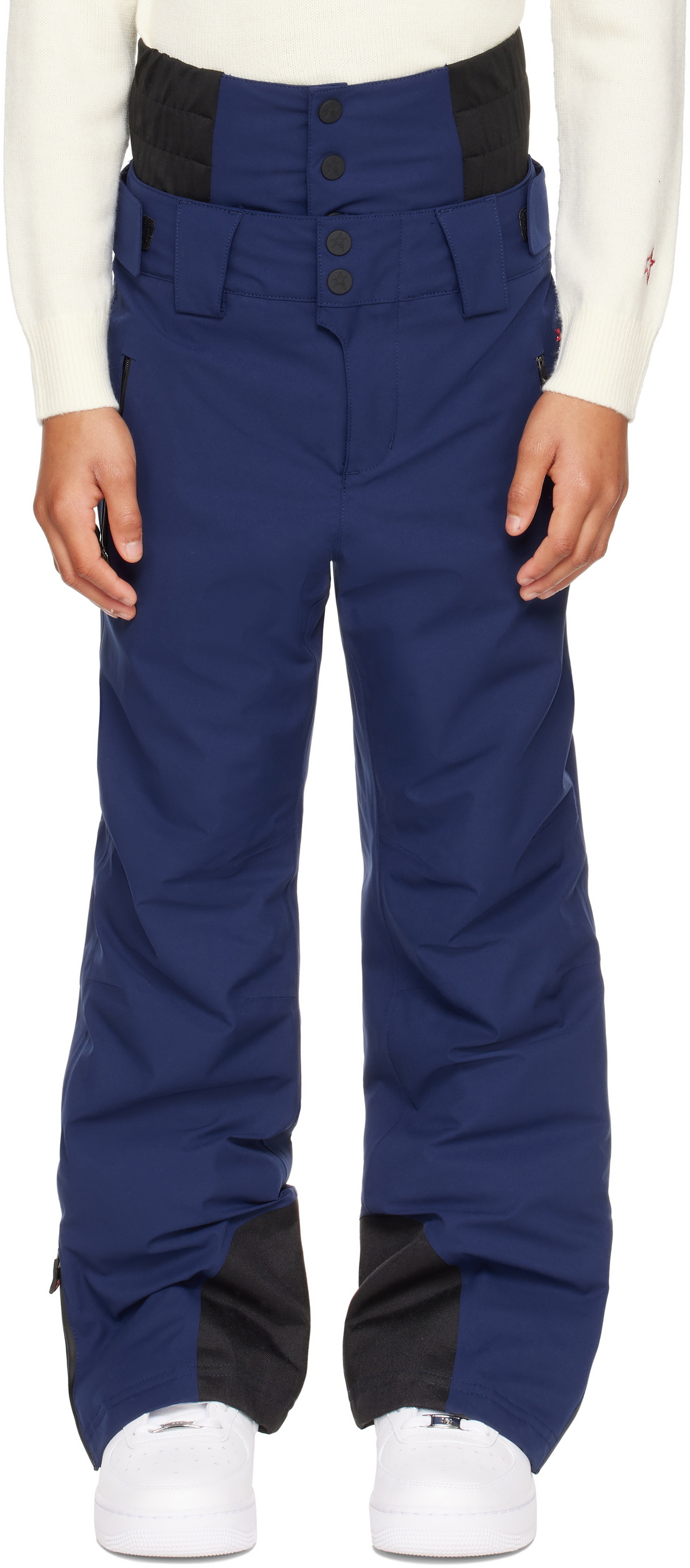 Perfect Moment Kids Navy Chamonix Ski Pants Perfect Moment