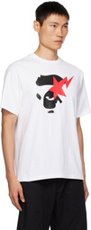 BAPE White Ape Face Sta T-Shirt