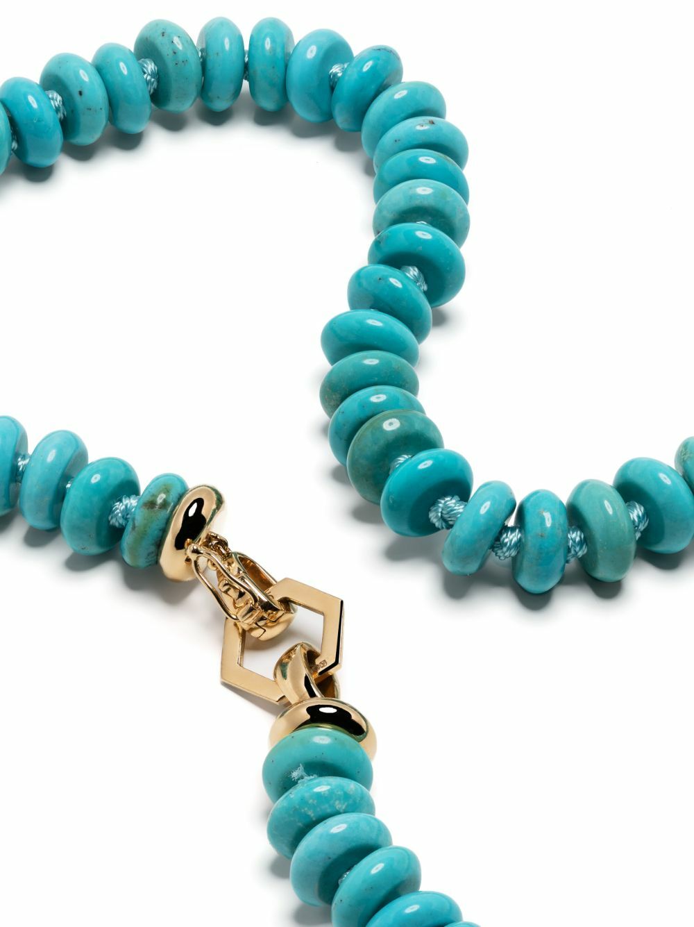 Harwell Godfrey Blue Bead Detail Necklace