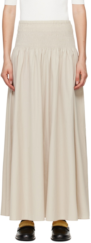 Photo: rag & bone Beige Alicia Maxi Skirt