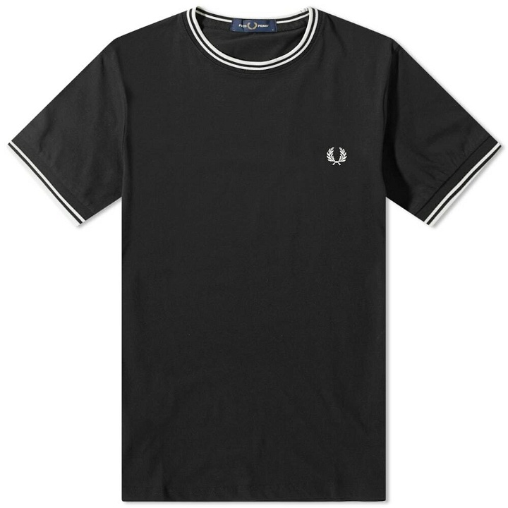 Photo: Fred Perry Authentic Men's Twin Tipped T-Shirt in Black