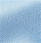 Giorgio Armani - 8cm Pin-Dot Woven Silk Tie - Men - Blue