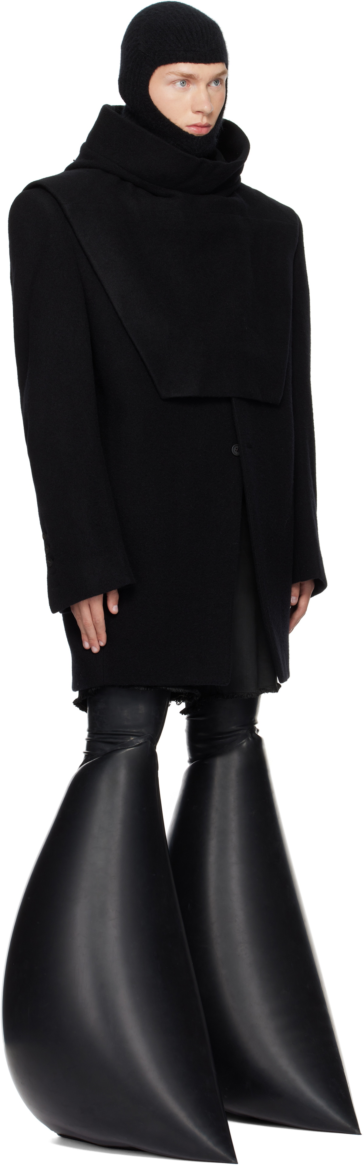 Rick Owens Black Porterville Ricks Tatlin Jacket Rick Owens