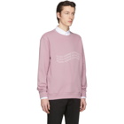 Givenchy Purple Logo Wave Sweatshirt