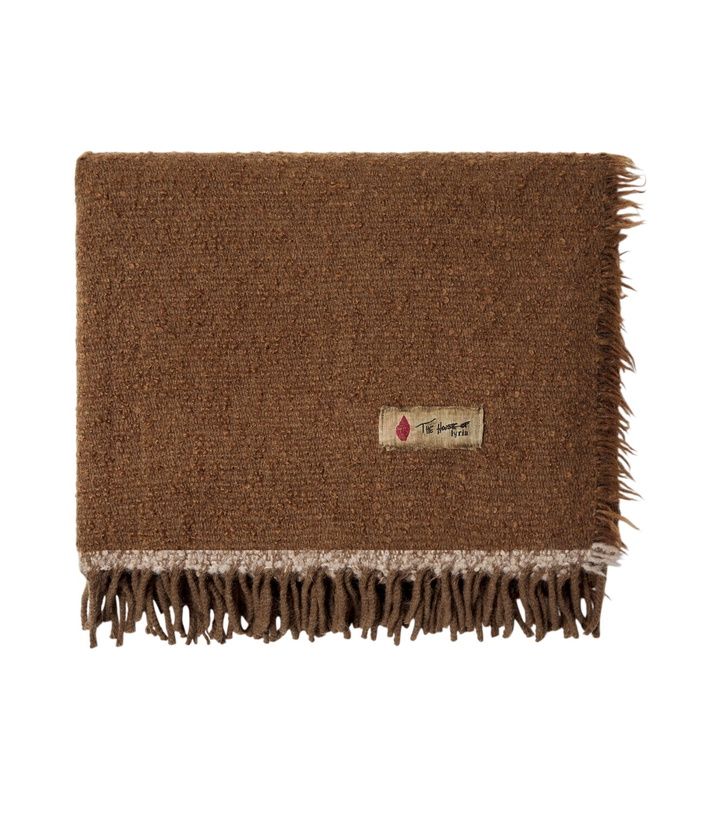 Photo: The House of Lyria Garison alpaca, wool, and cashmere throw