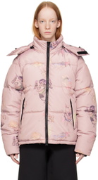 The Very Warm Pink Hooded Puffer Jacket