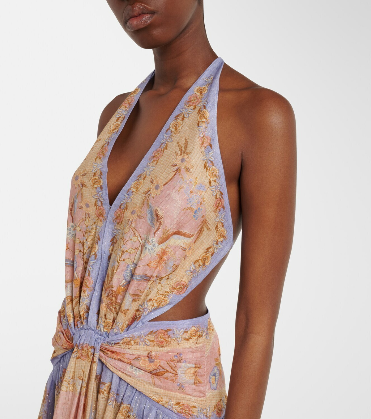 Zimmermann Indra cotton and silk-blend maxi dress