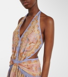 Zimmermann Indra cotton and silk-blend maxi dress