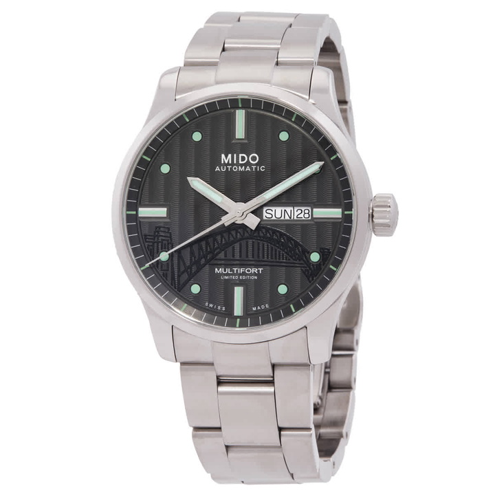 Photo: Mido Limited Edition Multifort IBA Automatic Mens Watch M0054301106181