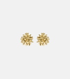 Ysso Sea Urchin 24kt gold-plated earrings