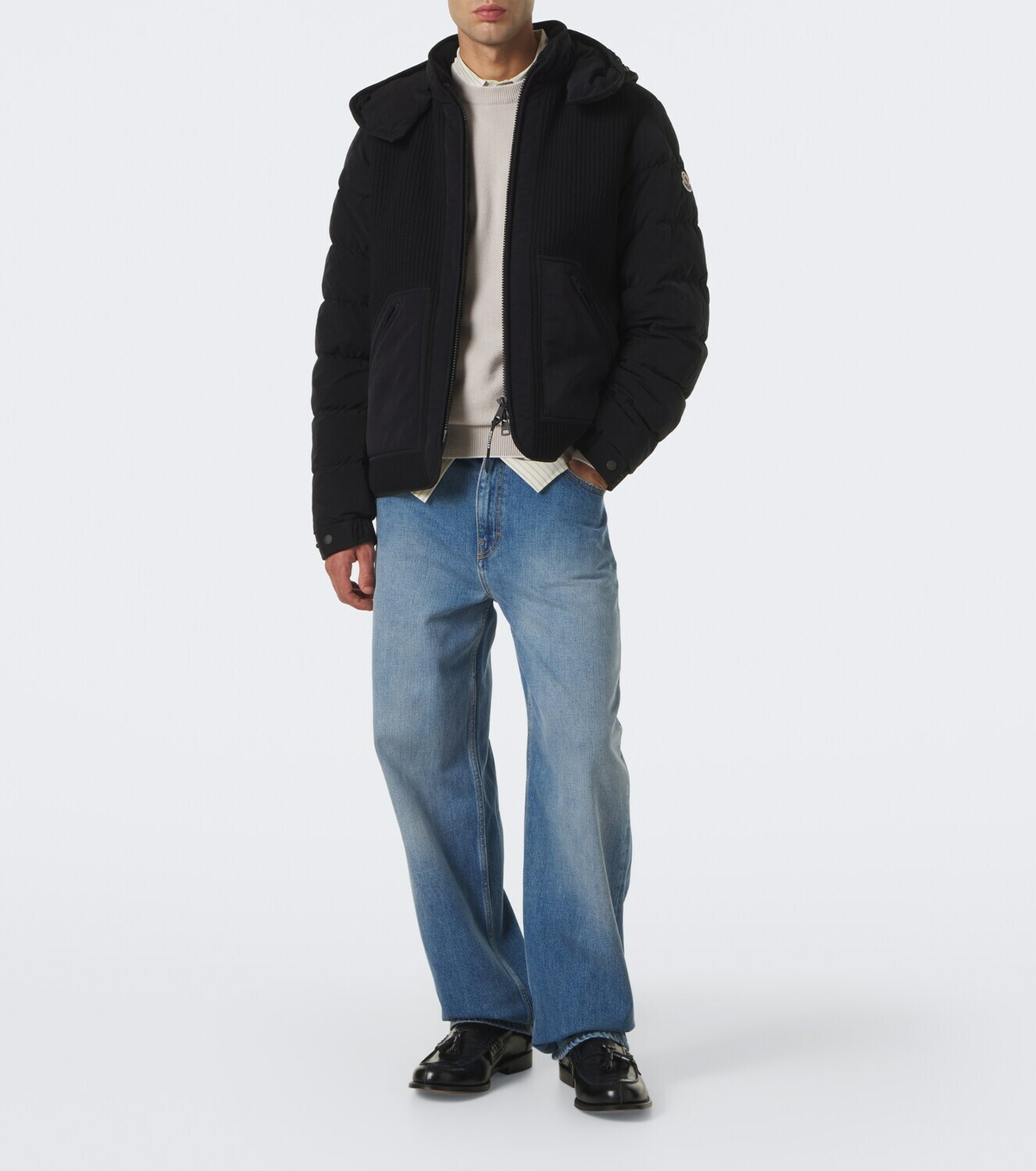 Moncler Pelat hooded down jacket
