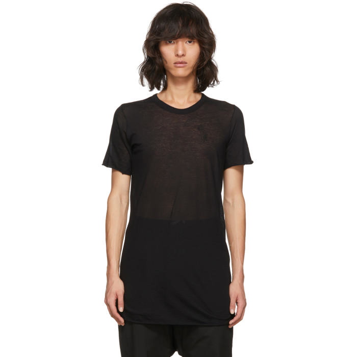 Photo: Rick Owens Black Basic T-Shirt