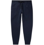 TOM FORD - Tapered Cotton-Blend Sweatpants - Blue