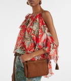 Etro Small suede crossbody bag