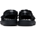 KEEN Black UNEEK Leather Sandals