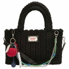Charles Jeffrey Loverboy Women's Apple Charm Bucket Bag in Black 